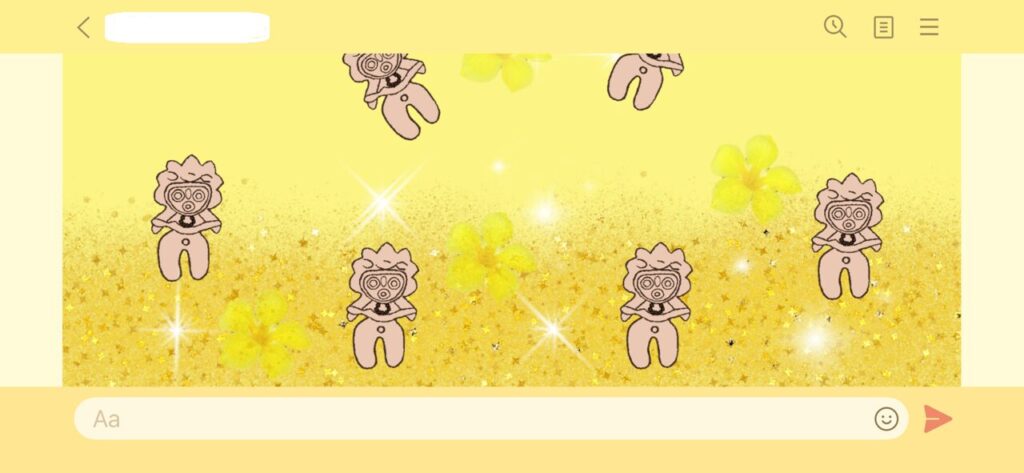 LINE着せかえのスクリーンショット